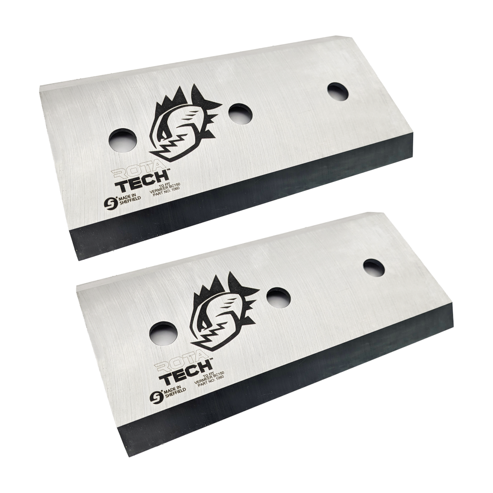 Rotatech Chipper Blades To Fit Vermeer BC150 | OEM Fit