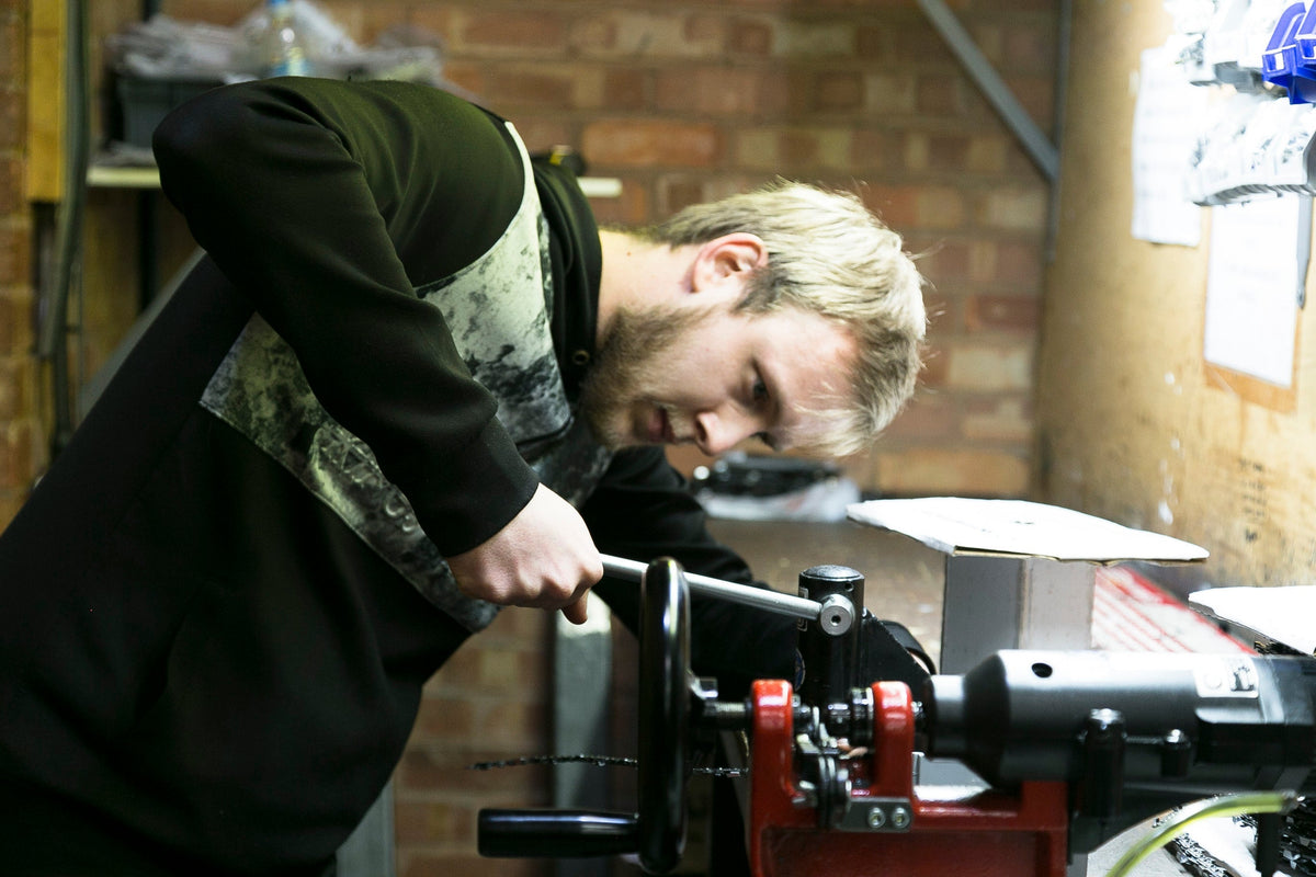 How to Make Your Own Chainsaw Chain from a 100ft Reel