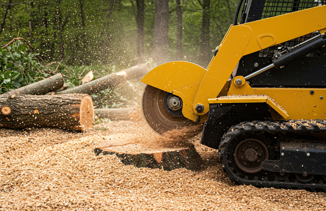 Guide to Stump Grinding in Spring & Summer
