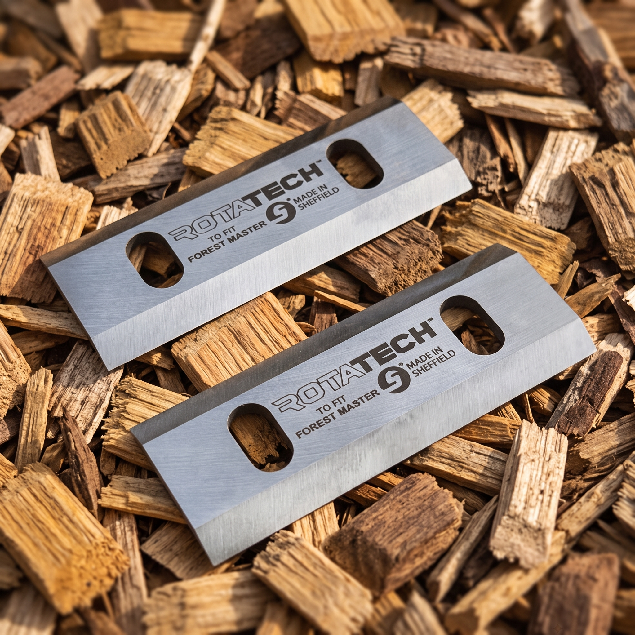 Forest Master FM6DD Compatible Chipper Blades
