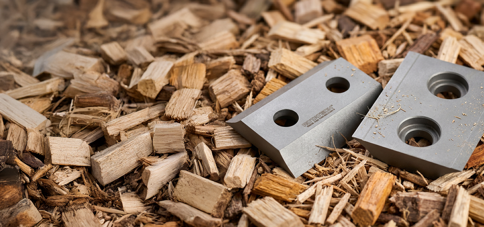 Timberwolf Compatible Chipper Blades & Anvils