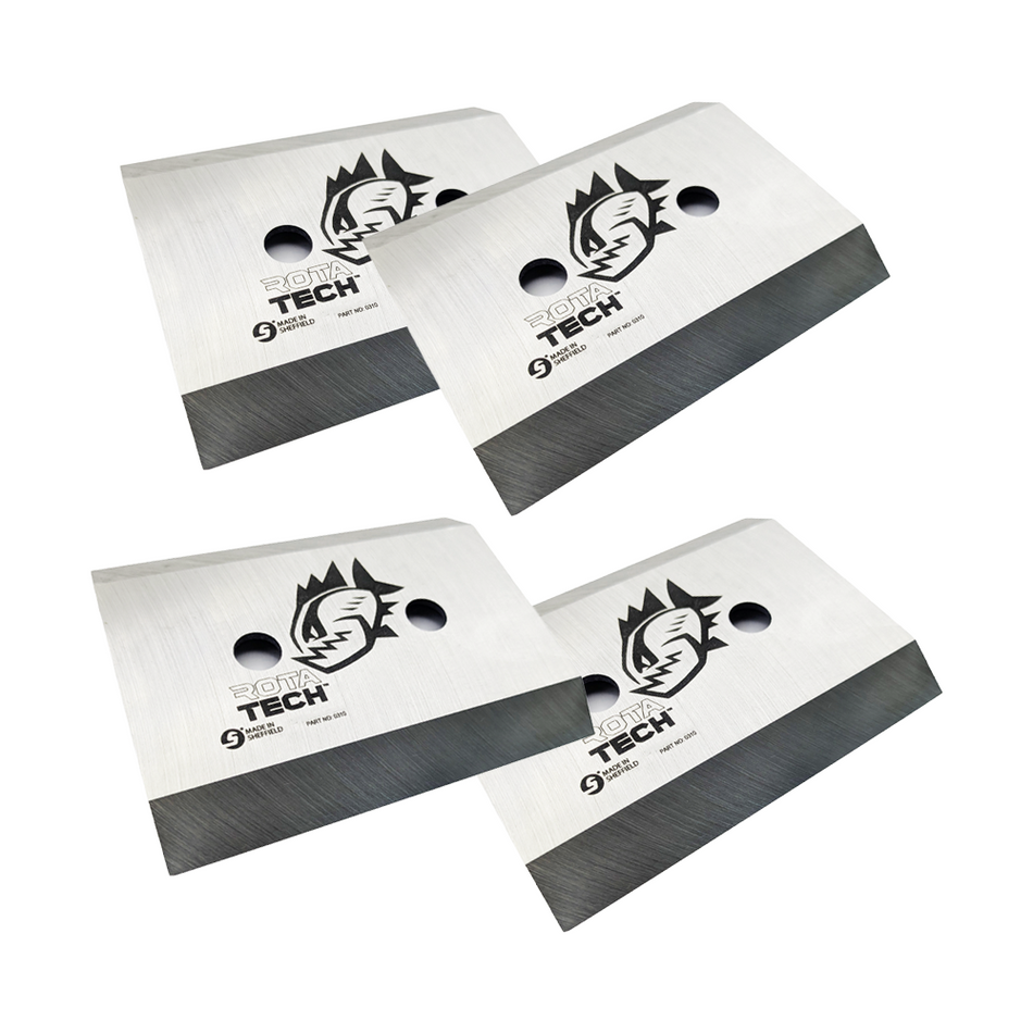 Rotatech Chipper Blades To Fit Bandit 90XP (Set of 4)