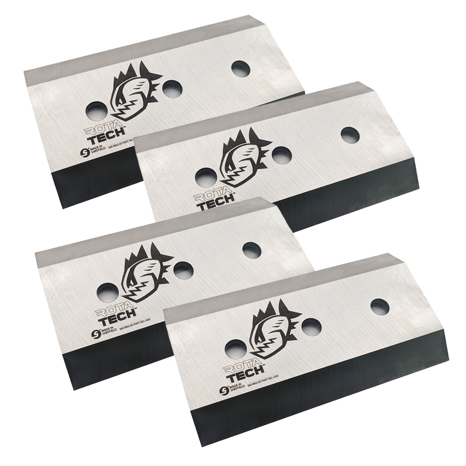 Rotatech Häckslermesser passend für Bandit DC1217 (7.25")