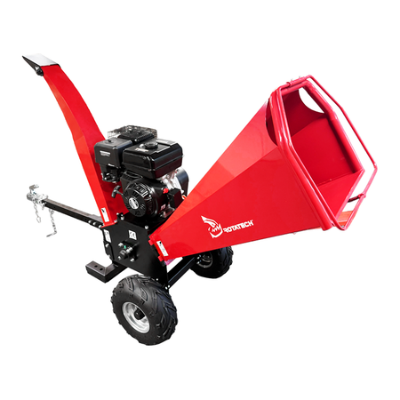 Rotatech 15H Petrol Wood Chipper