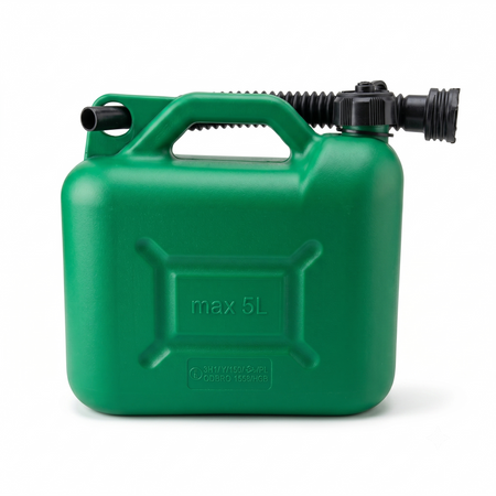 5 Litre Green Fuel Can Rotatech