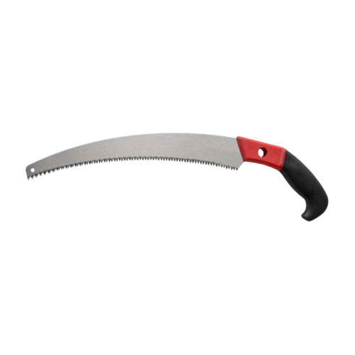 Curved Pruning Saw with Plastic Handle - Red