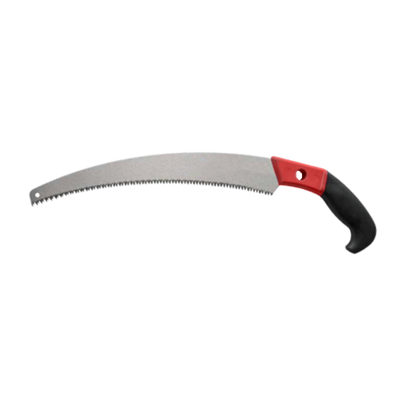 Curved Pruning Saw with Plastic Handle - Red