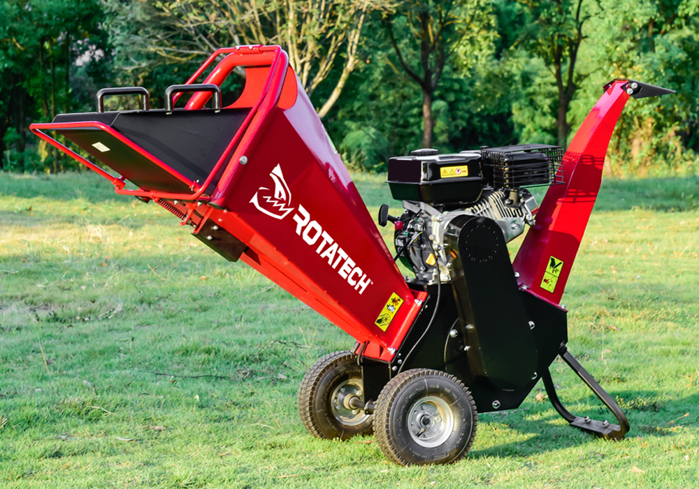 Rotatech 7H Petrol Wood Chipper