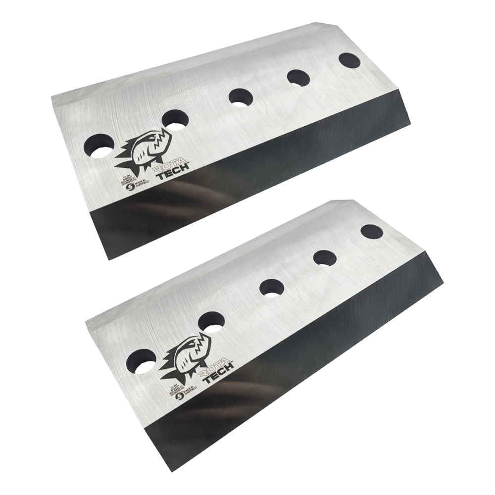 Rotatech Chipper Blades To Fit Bandit 1590 (Set of 4) Rotatech