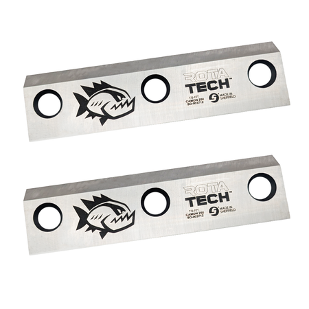 Rotatech Chipper Blades To Fit Camon 250 Rotatech