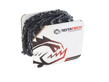 3/8" 1.3mm (.050") Ripping Chain 100ft Reel Rotatech 