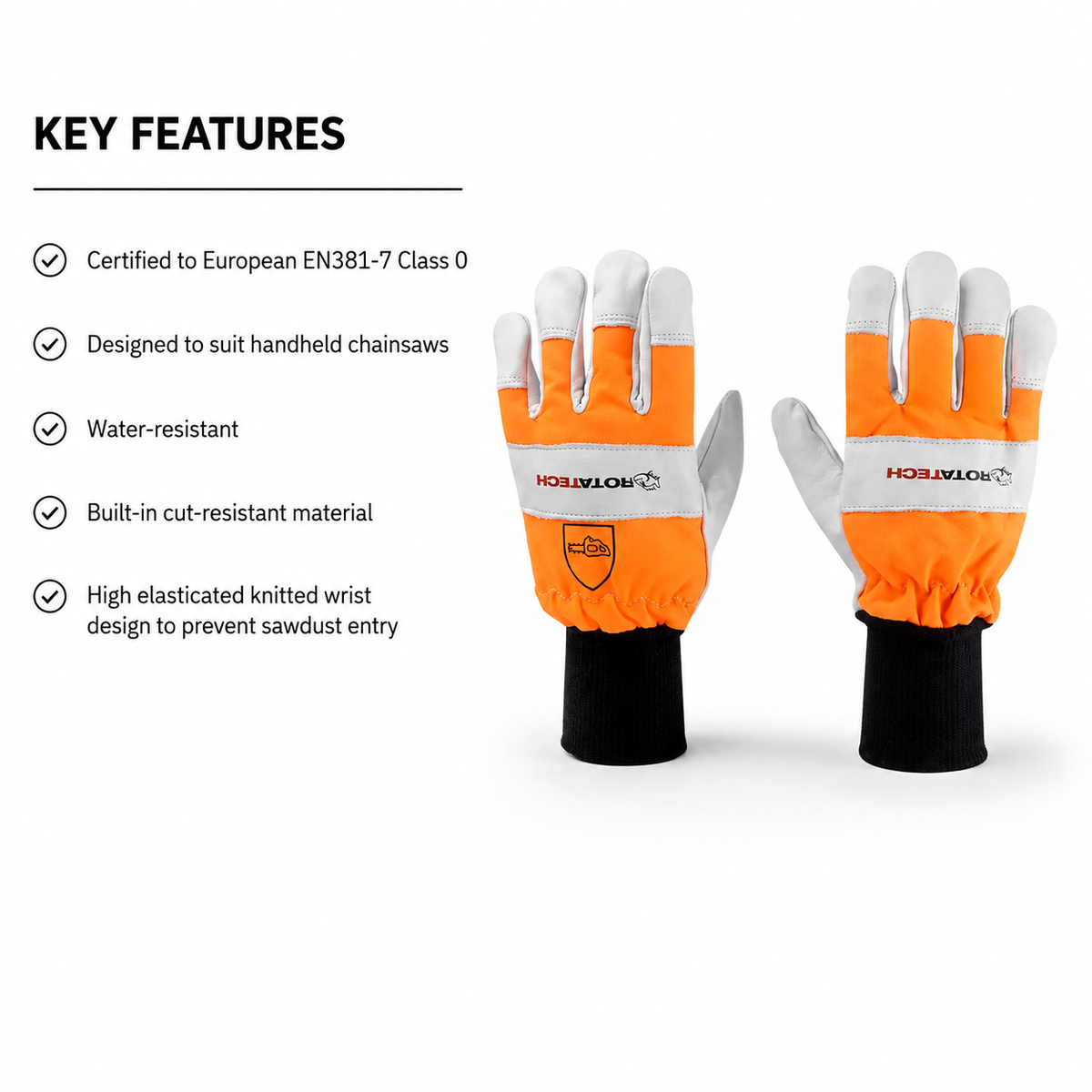 Rotatech Chainsaw PPE Kit - Class 0 Rotatech