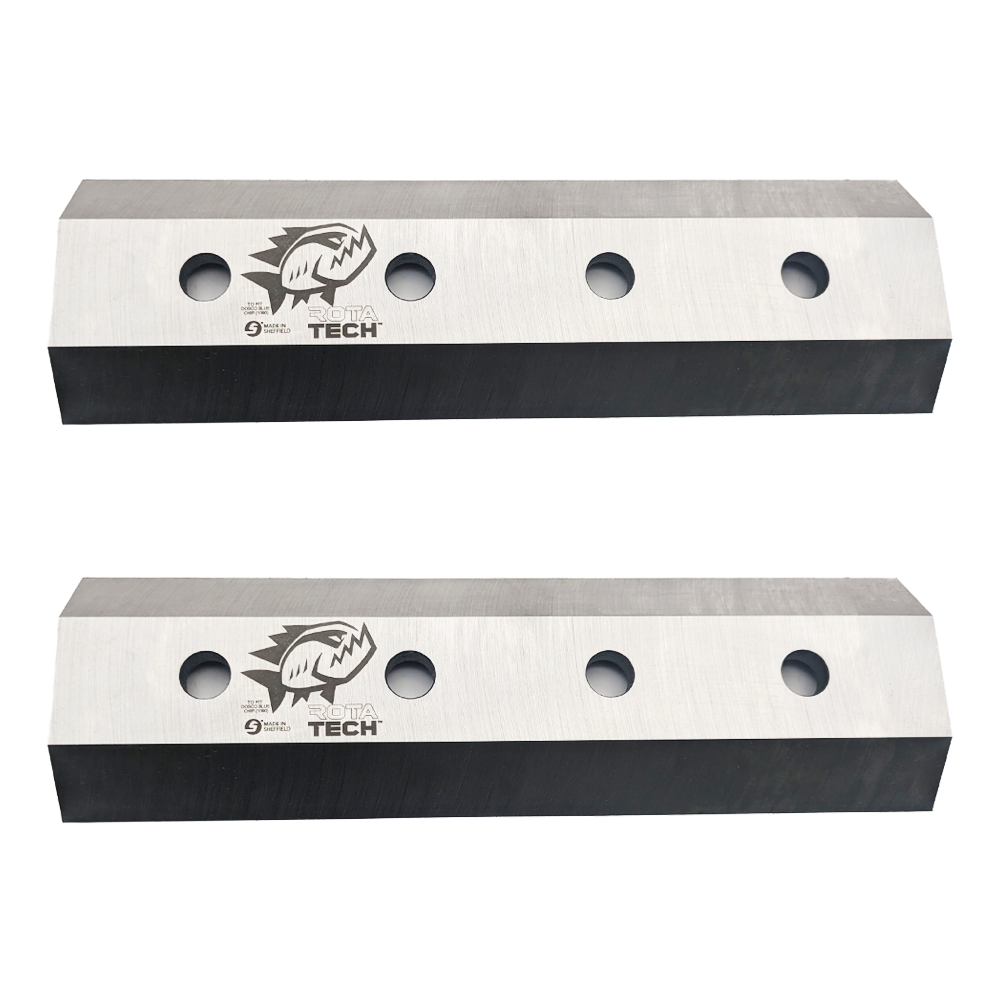 Rotatech Chipper Blades To Fit Dosko Blue Chip Rotatech