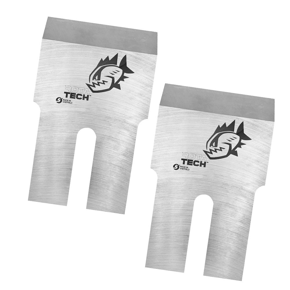 Rotatech Chipper Blades for Heizohack Schlitz