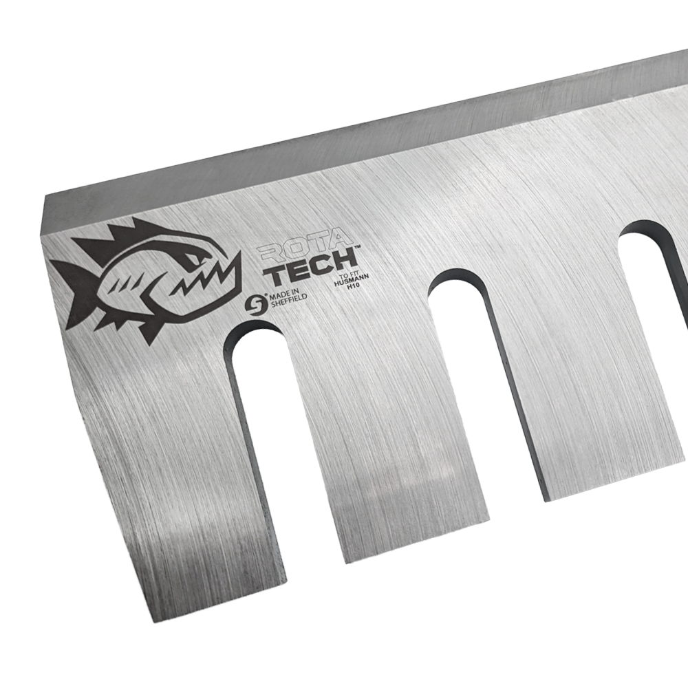 Rotatech Chipper Blade for Husmann H10 (400x130x12mm)