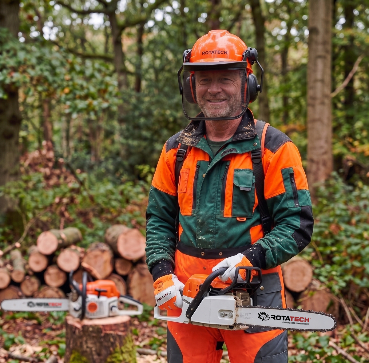 Rotatech Chainsaw PPE Kit - Class 0 Rotatech