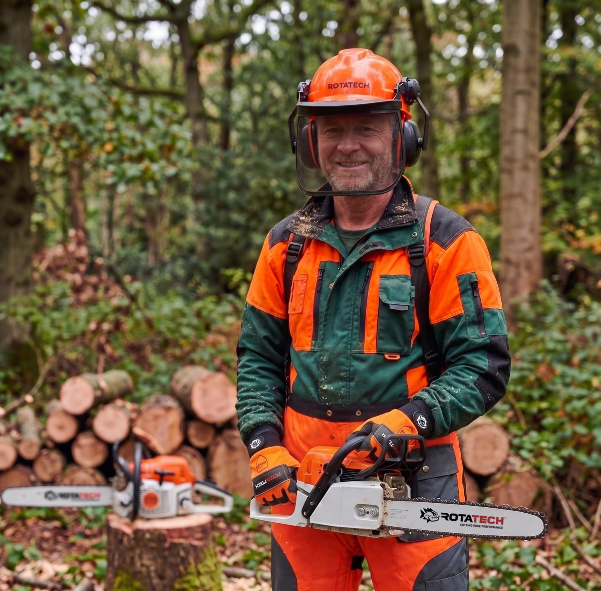 Rotatech Chainsaw PPE Kit - Class 1 Rotatech
