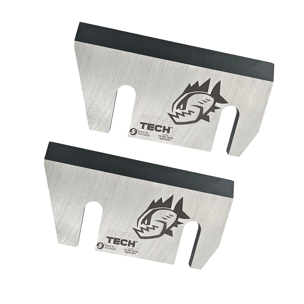 Rotatech Chipper Blades To Fit Kwikchip 160