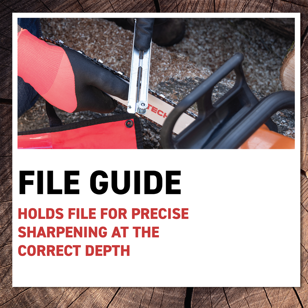 Rotatech Chainsaw File Kit