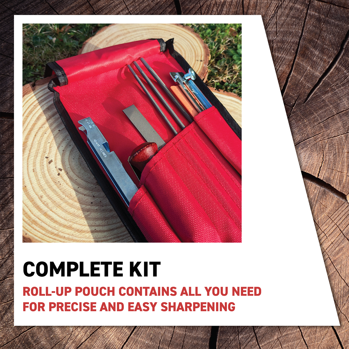 Rotatech Chainsaw File Kit