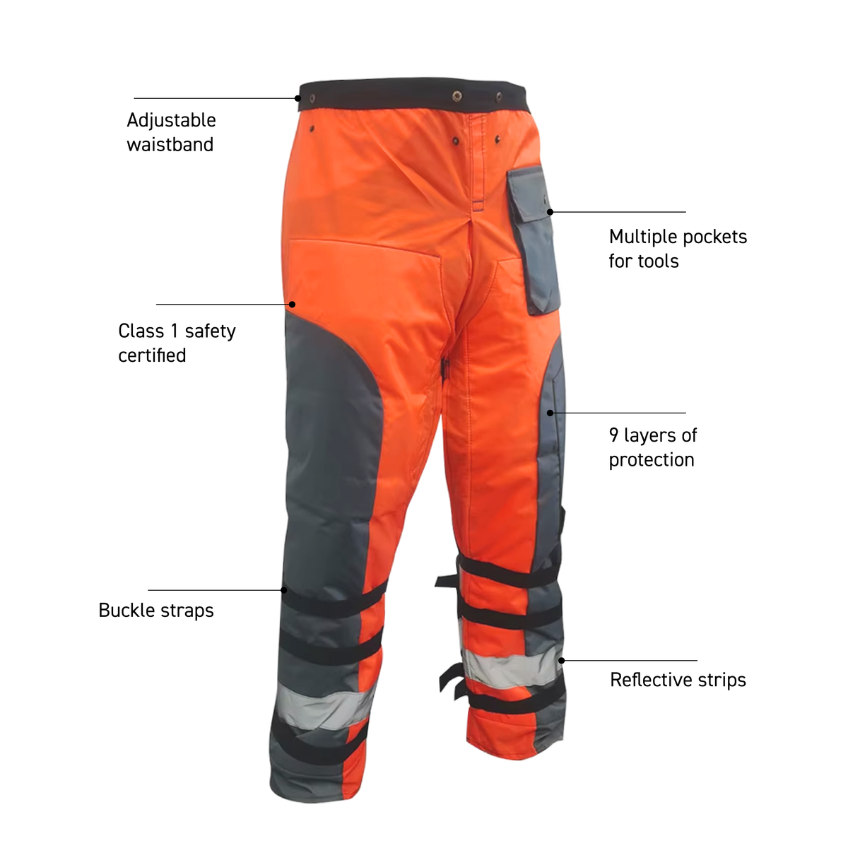 Rotatech Protective Chainsaw Chaps