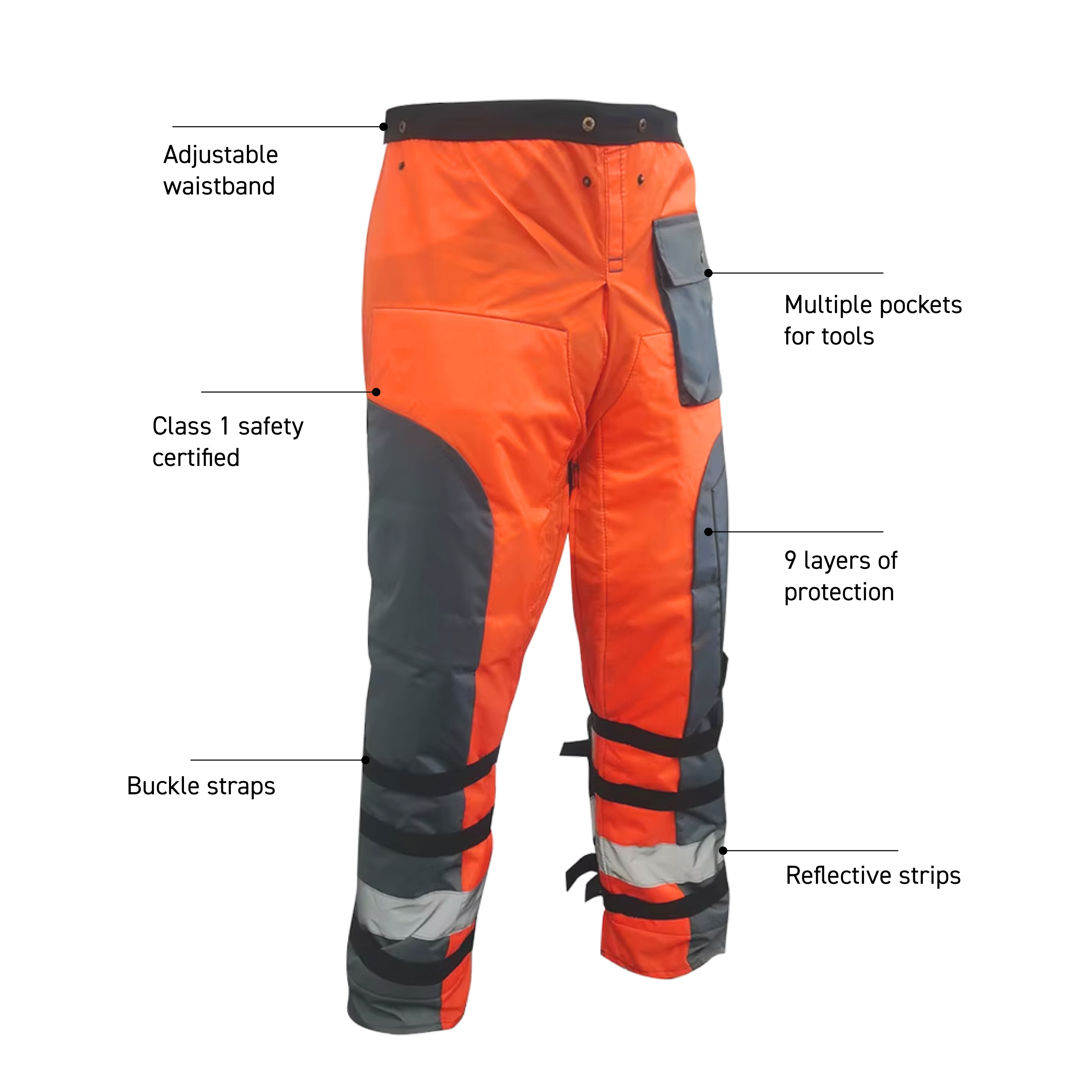Rotatech Protective Chainsaw Chaps