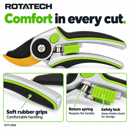 Rotatech RTP-2406 – handle and control features