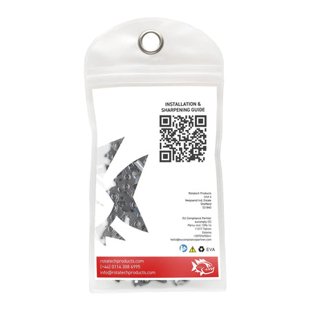 16" ECHO 8000 Full-Chisel Chainsaw Chain Rotatech 
