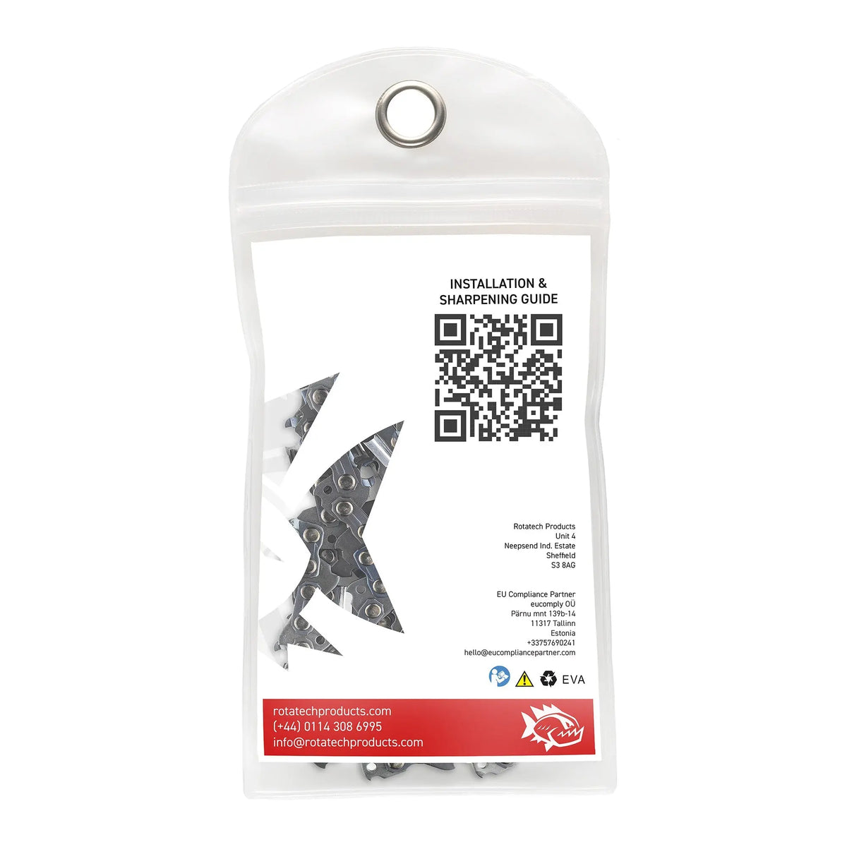 16" ECHO CS-27WES Semi-Chisel Chainsaw Chain Rotatech 