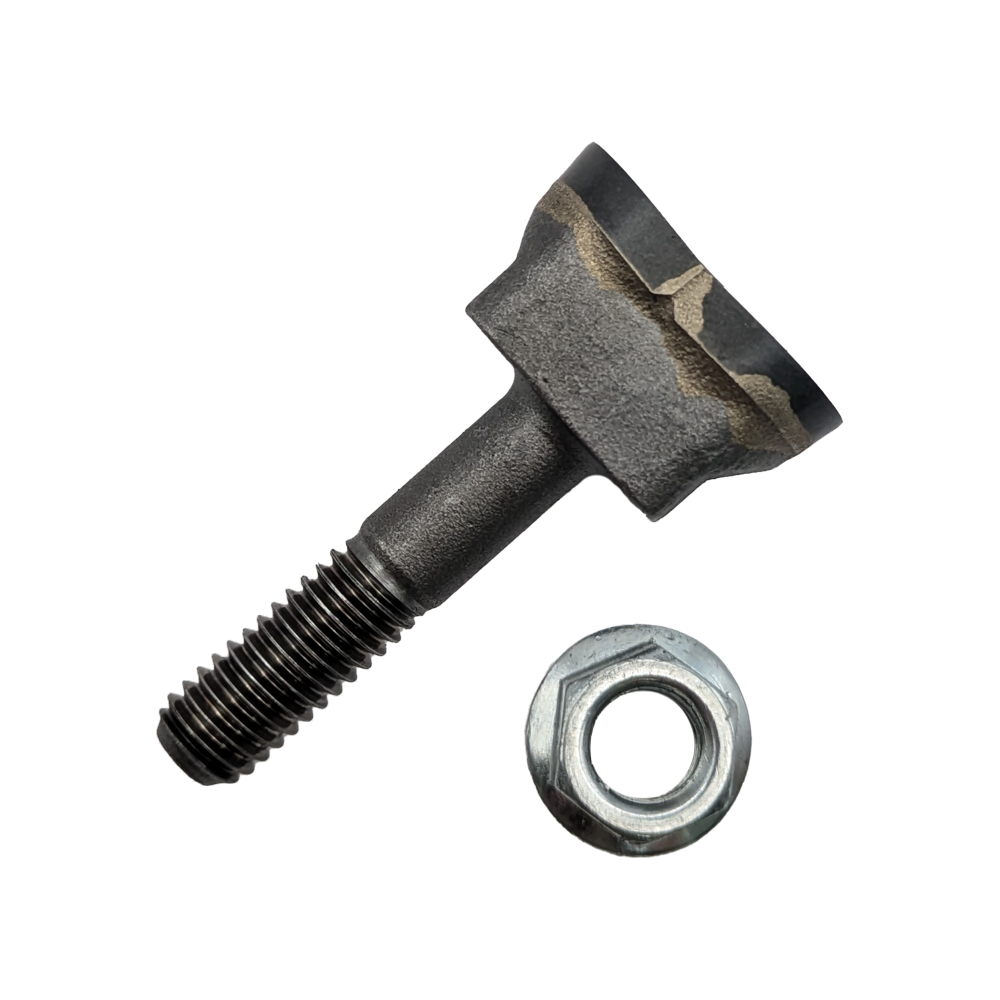 Stump Grinder Tooth and Lock Nut (3/8"-16 unc)