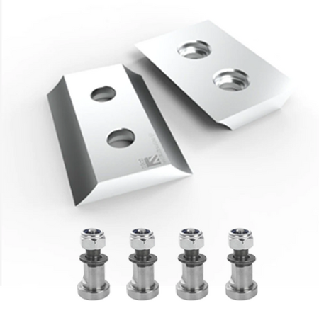 Timberwolf 230 Chipper Blades and Bolts Bundle Rotatech