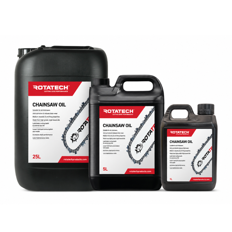 Rotatech Chainsaw Chain & Bar Oil ISO 100 - Anti fling formulation