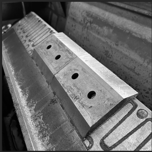 Wood Chipper Blade Sharpening Re-Grind Service