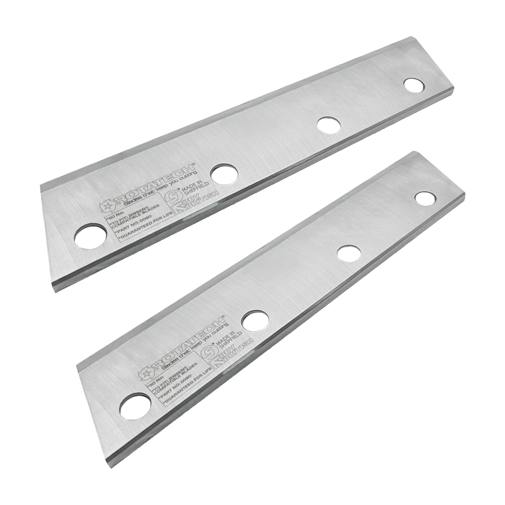 Rotatech Chipper Blades To Fit Jensen ZUX A328 Rotatech