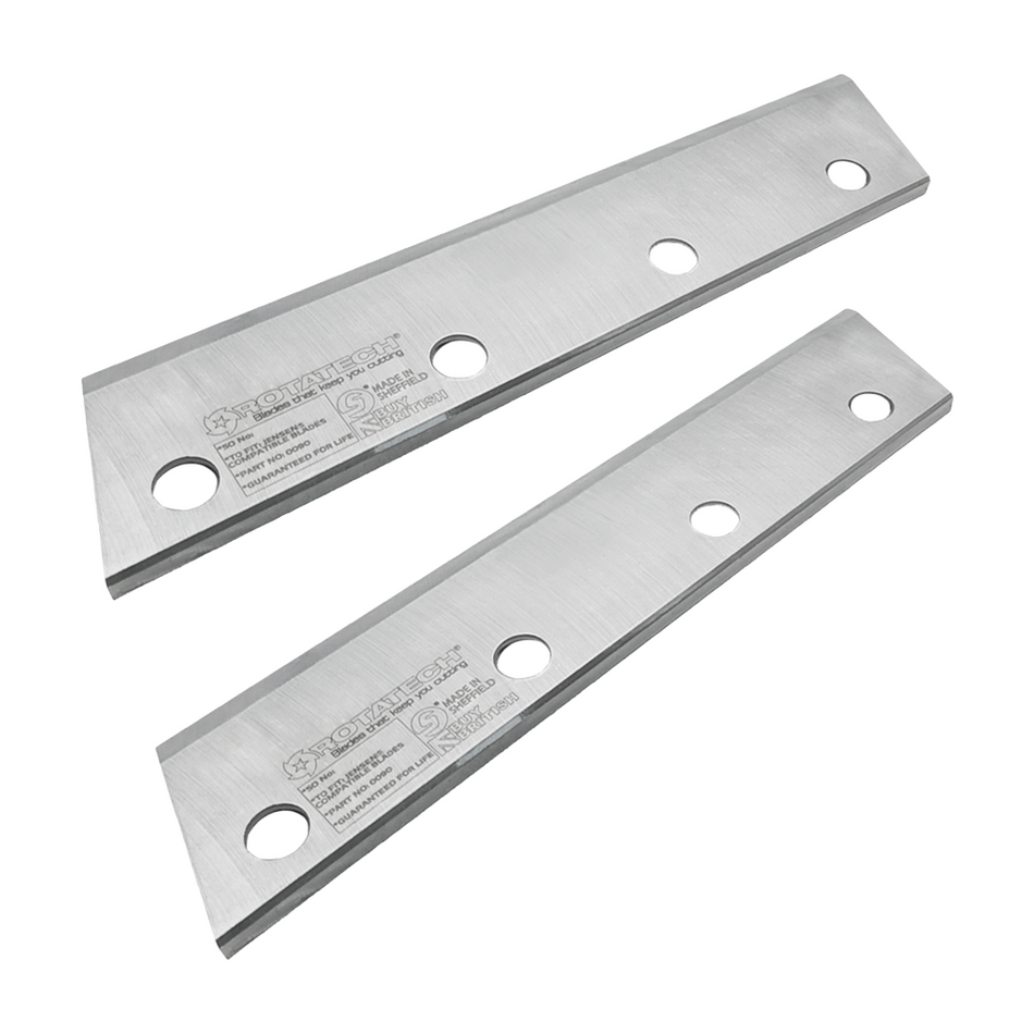 Rotatech Chipper Blades To Fit Jensen ZUX A328 Rotatech