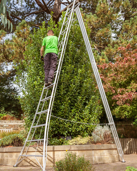 Crown 3 Leg Adjustable Tripod Ladders